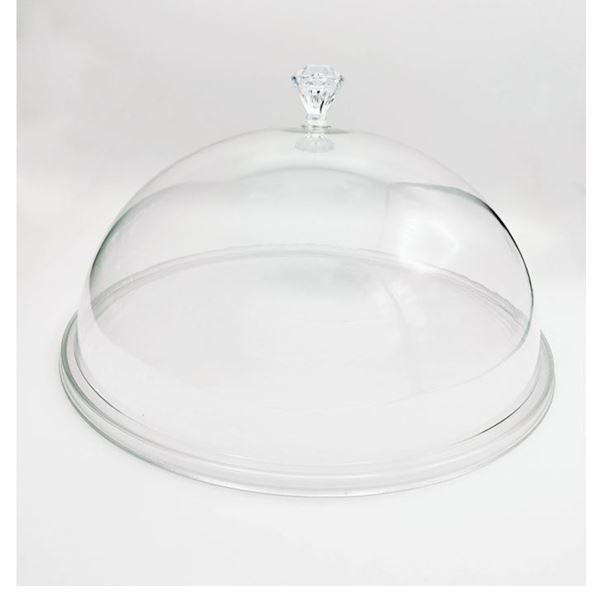 Picture of Tapa Forma Campana Bandeja Transparente Candy Bar 30cm (1 unidad)