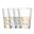 Picture of Vasos Floral Vichy cartón 250ml (8uds)