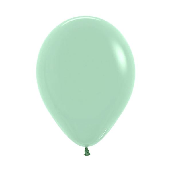 Imagen de Globos Pastel Dusk Té Verde 30cm Sempertex R12-126 (50)