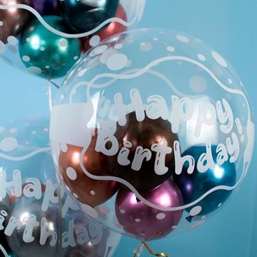 Imagen de categoría GLOBOS TRANSPARENTES Y BUBBLES