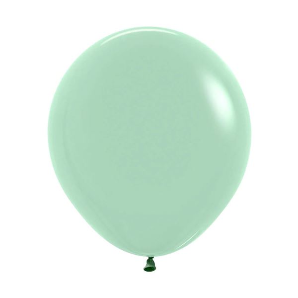 Picture of Globos Pastel Dusk Té Verde 45cm Sempertex R18-126-15 (15)