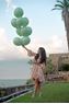 Picture of Globos Pastel Dusk Té Verde 13cm Sempertex R5-126 (100)
