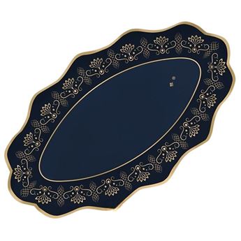 Imagen de Bandejas Royal Blue Gold cartón (2uds)