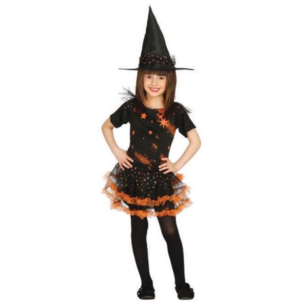 Picture of Disfraz Bruja Estrellas (3-4 Años)
