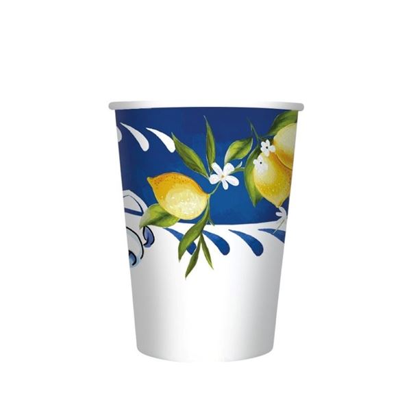 Imagens de Vasos Amalfi cartón 250ml (6 unidades)