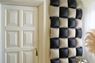 Imagen de Cortina con Globos Negro y Beige Doble Cara 35cm (4 unidades)