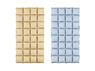 Picture of Fondo Globos Beige y Azul Cuadrados Foil (110cm x 55cm)