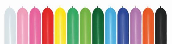 Picture of Globos Surtidos Fashion Sólido Cadena 15cm X 150cm LOL660-000 (20)