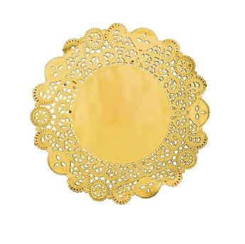 Imagen de Blondas Tono Dorado 35.5cm (50 unidades)