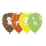 Imagen de Globos de Látex Animales de la Selva (12Uds)