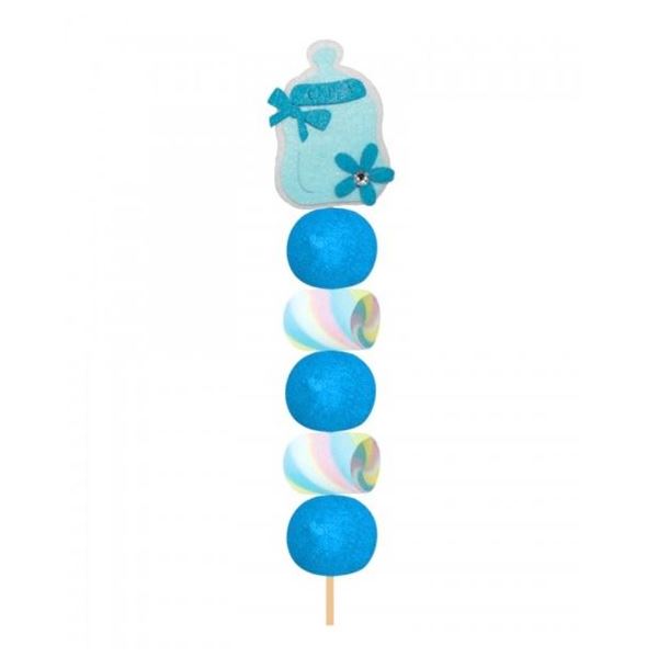 Picture of Pinchos Brocheta Biberón Azul (4 unidades)