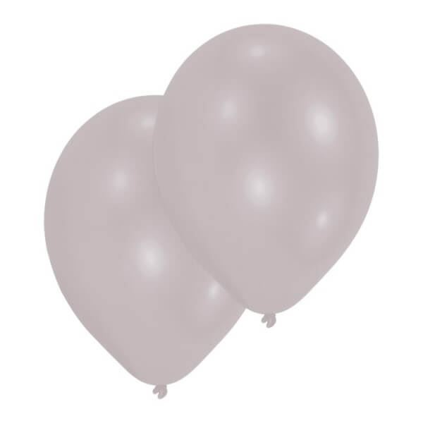 Picture of Globos Plata Látex (10 unidades)