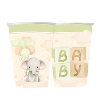 Picture of Vasos Baby Elegante Dulce cartón 250cc (6uds)