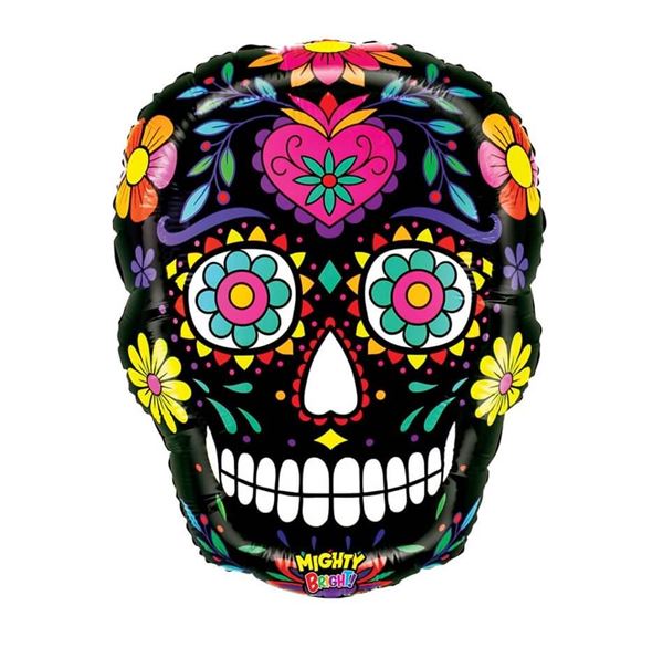 Picture of Globo Calavera Mexicana Foil 55cm x 42cm