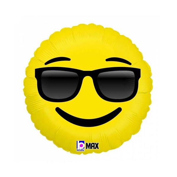 Picture of Globo Emoji Confiado Foil (45cm)