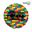 Picture of Globo Happy Birthday Bloques Lego Foil (45cm)