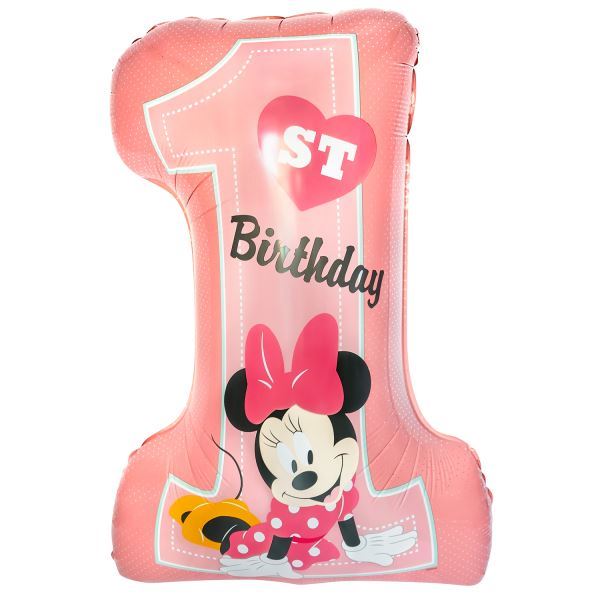 Imagens de Globo Número 1 Minnie Mouse Foil 71cm