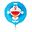 Imagen de Globo Doraemon Foil 45cm
