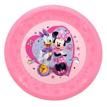 Imagen de Plato Minnie Mouse Disney Party Plástico Reutilizable 21cm 