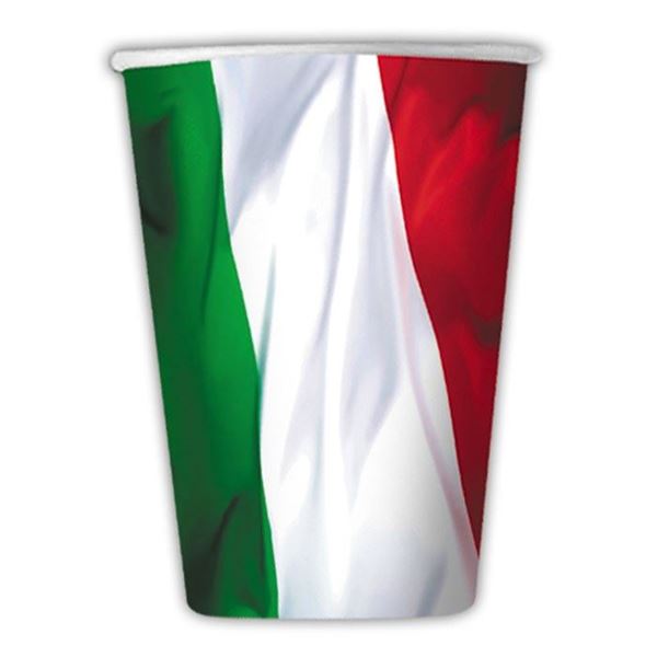 Picture of Vasos Italia cartón 250ml (10 unidades)