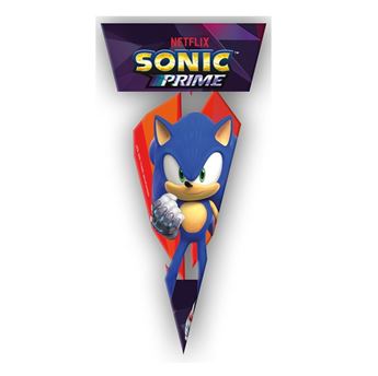 Picture of Bolsa Cono Chuches Sonic Prime (40cm x 20cm)