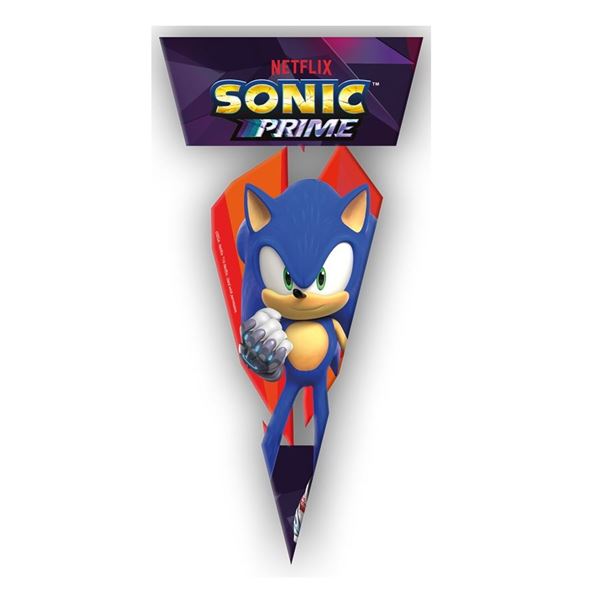 Picture of Bolsa Cono Chuches Sonic Prime (40cm x 20cm)