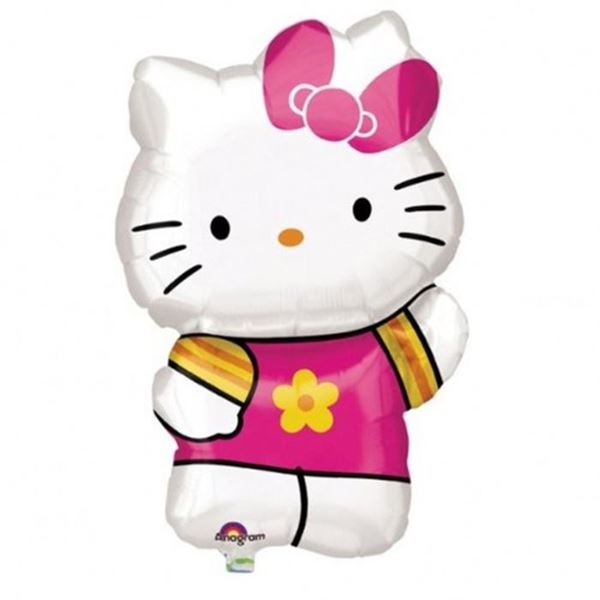 Imagens de Globo Hello Kitty Rosa Sanrio Foil (63cm)