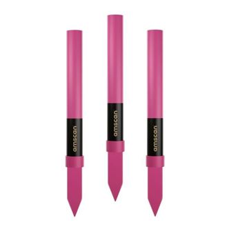 Imagens de Bengalas Fuente para Tarta con Llama Rosa (3uds)