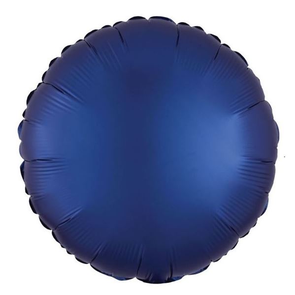 Imagen de Globo Círculo Azul Naval (45cm)