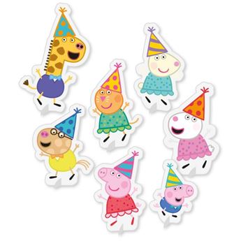 Imagen de Decoración Mesa Pepa Pig Kit (7 unidades)