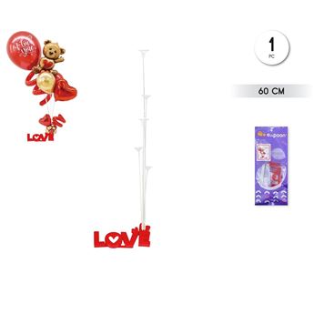 Imagen de Soporte para Globos con Pie Love (60cm)