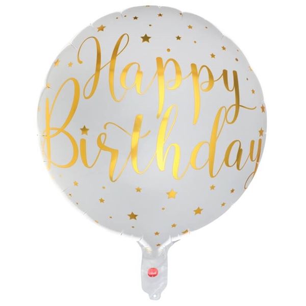 Picture of Globo Happy Birthday Elegante (45cm)