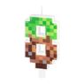 Imagen de Vela Tarta 8 Minecraft 8cm