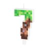 Imagen de Vela Tarta 7 Minecraft 8cm