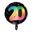 Imagen de Globo 20 Cumpleaños Aniversario Fiesta Foil 45cm