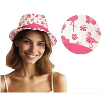 Imagen de Sombrero Tropical Flamencos Despedida 