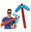Imagens de Pico Inflable Pixelado Minecraft 69cm
