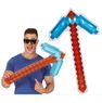Imagen de Pico Inflable Pixelado Minecraft 69cm