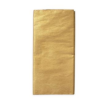 Imagen de Mantel Dorado de Papel Elegante 120cm x 180cm