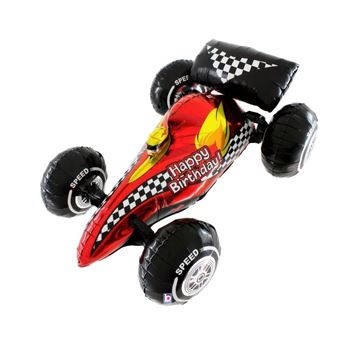 Imagen de Globo Coche de Carreras Rojo F1