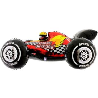 Imagen de Globo Foil Súper Dimensional Coche Formula 1 (86cm)