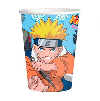 Imagen de Vasos Naruto cartón (8uds)