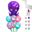 Imagen de Globos Mundo Marino con Pulpo (7uds)