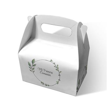 Imagen de Cajas Mi Primera Comunión Hojas verdes (2uds)