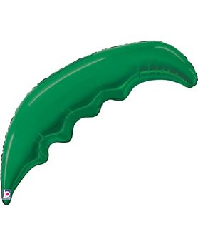 Imagen de Globo Hoja de Palmera Grande Verde 83cm (5 unidades)