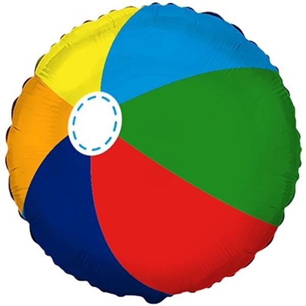 Imagen de Globo Pelota de Playa Foil 45cm