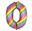 Imagen de Globo Número 0 Pop it Grande 82cm 