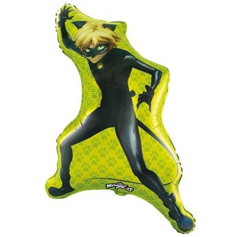Imagen de Globo Cat Noir Ladybug Foil Grande