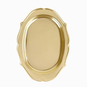 Imagen de Bandejas Doradas Royal cartón 37cm (2 unidades)