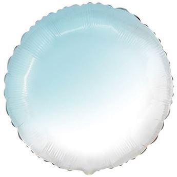 Imagen de Globo Círculo Azul Degradado 45cm